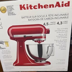 KitchenAid Red Tilt-Head Stand Mixer